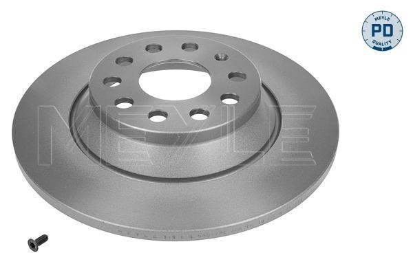 Meyle 115 523 0013/PD Rear brake disc, non-ventilated 1155230013PD: Buy near me in Poland at 2407.PL - Good price!