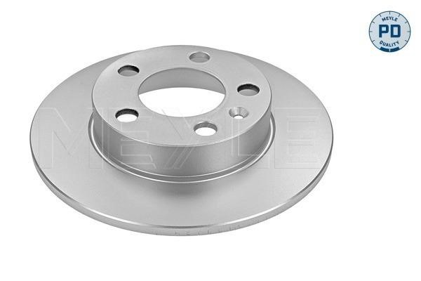 Meyle 1155230037PD Rear brake disc, non-ventilated 1155230037PD: Buy near me in Poland at 2407.PL - Good price!