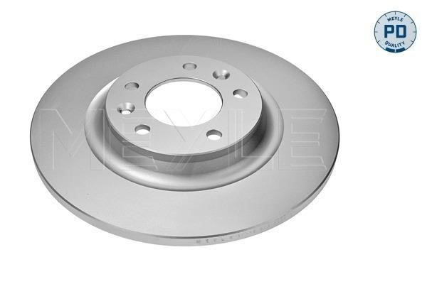 Meyle 11155230009PD Rear brake disc, non-ventilated 11155230009PD: Buy near me in Poland at 2407.PL - Good price!