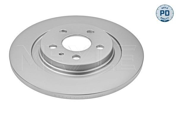 Meyle 11155230011PD Rear brake disc, non-ventilated 11155230011PD: Buy near me in Poland at 2407.PL - Good price!