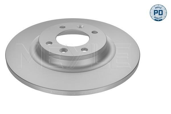 Meyle 11155230012PD Rear brake disc, non-ventilated 11155230012PD: Buy near me in Poland at 2407.PL - Good price!