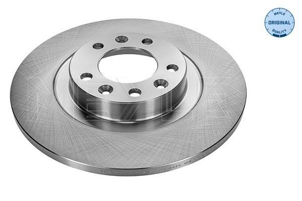 Meyle 11155230015 Rear brake disc, non-ventilated 11155230015: Buy near me in Poland at 2407.PL - Good price!