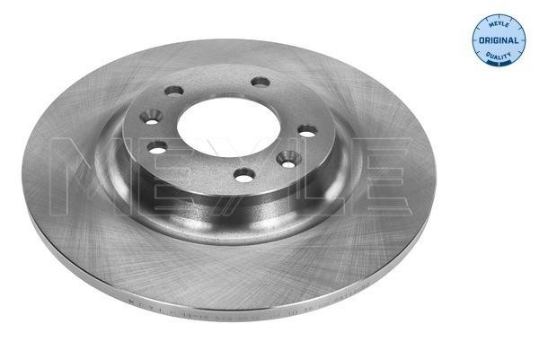 Meyle 11-15 523 0009 Rear brake disc, non-ventilated 11155230009: Buy near me in Poland at 2407.PL - Good price!