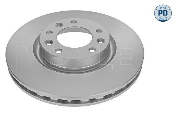 Meyle 11155210041PD Front brake disc ventilated 11155210041PD: Buy near me in Poland at 2407.PL - Good price!