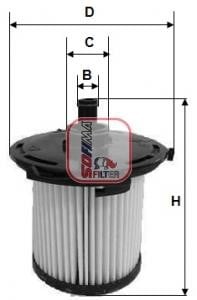 Sofima S 6074 NE Fuel filter S6074NE: Buy near me at 2407.PL in Poland at an Affordable price!