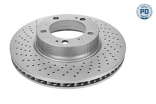 Meyle 483 521 0002/PD Front brake disc ventilated 4835210002PD: Buy near me at 2407.PL in Poland at an Affordable price!