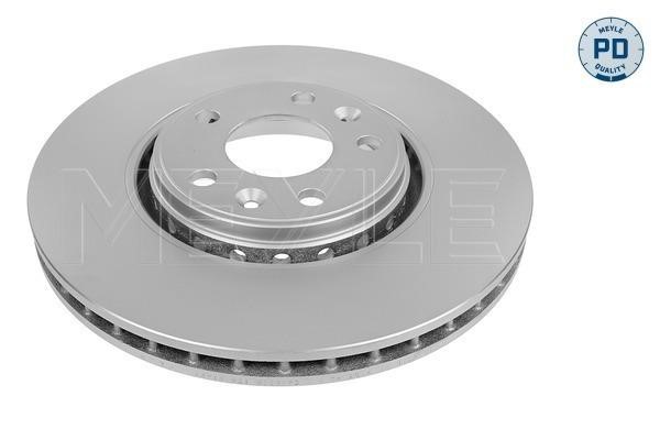 Meyle 16155210043PD Тормозной диск передний вентилируемый 16155210043PD: Отличная цена - Купить в Польше на 2407.PL!