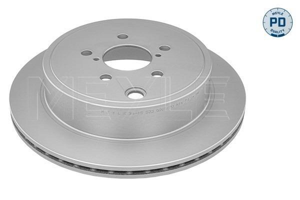 Meyle 34-15 523 0005/PD Rear ventilated brake disc 34155230005PD: Buy near me in Poland at 2407.PL - Good price!