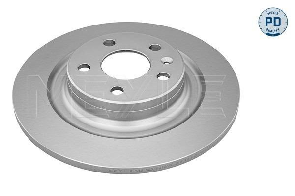 Meyle 515 523 0015/PD Rear brake disc, non-ventilated 5155230015PD: Buy near me in Poland at 2407.PL - Good price!