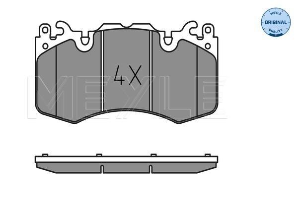 Meyle 025 246 5916 Brake Pad Set, disc brake 0252465916: Buy near me at 2407.PL in Poland at an Affordable price!