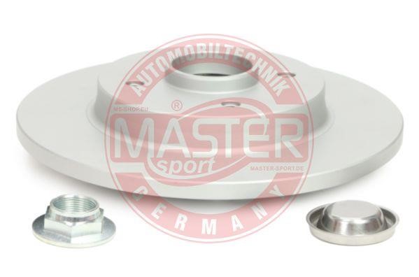 Master-sport 2401120194BPCSMS Rear brake disc, non-ventilated 2401120194BPCSMS: Buy near me in Poland at 2407.PL - Good price!