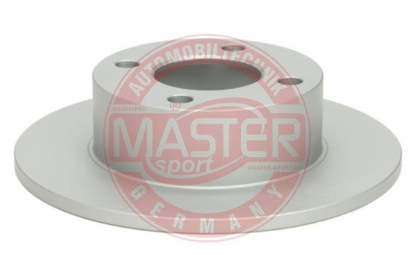 Master-sport 24011001781PCSMS Rear brake disc, non-ventilated 24011001781PCSMS: Buy near me in Poland at 2407.PL - Good price!