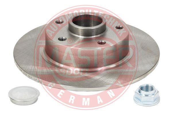Master-sport 2401080118BPCSMS Rear brake disc, non-ventilated 2401080118BPCSMS: Buy near me in Poland at 2407.PL - Good price!