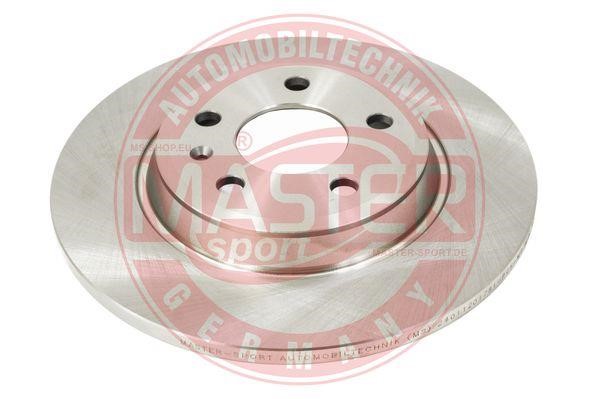 Master-sport 24011201781PCSMS Rear brake disc, non-ventilated 24011201781PCSMS: Buy near me in Poland at 2407.PL - Good price!