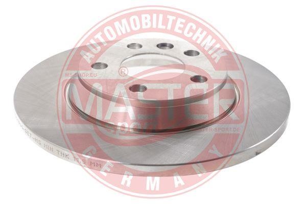 Master-sport 24011301941PCSMS Rear brake disc, non-ventilated 24011301941PCSMS: Buy near me in Poland at 2407.PL - Good price!