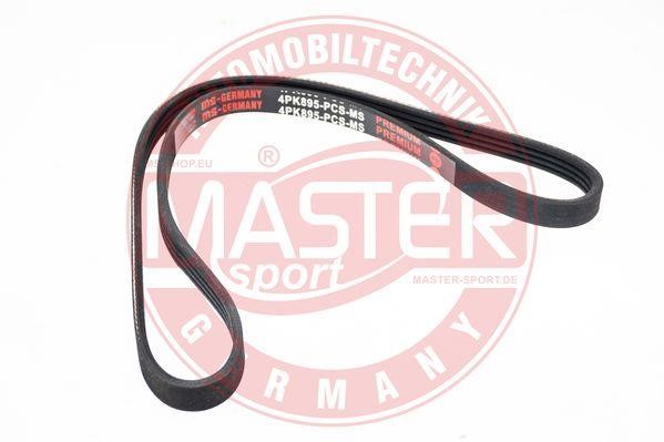 Master-sport 4PK895PCSMS V-ribbed belt 4PK895 4PK895PCSMS: Buy near me in Poland at 2407.PL - Good price!