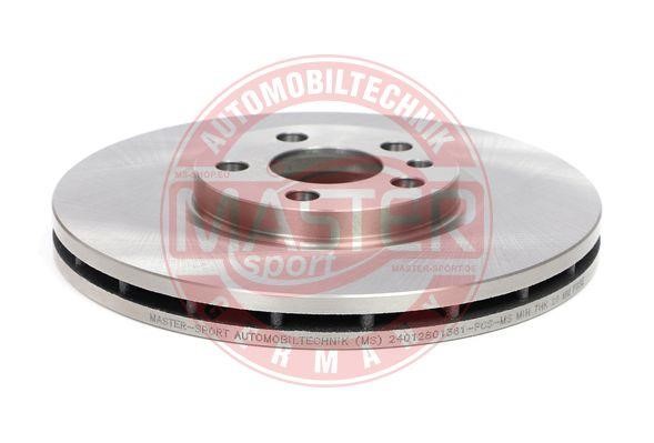 Master-sport 24012801361PCSMS Тормозной диск передний вентилируемый 24012801361PCSMS: Отличная цена - Купить в Польше на 2407.PL!
