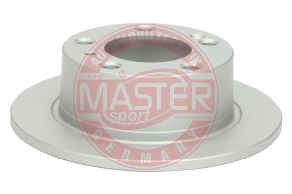 Master-sport 24010901212PCSMS Rear brake disc, non-ventilated 24010901212PCSMS: Buy near me in Poland at 2407.PL - Good price!