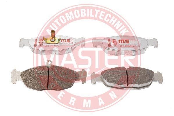 Master-sport 13-0460-7051-2-K-SET-MS Тормозные колодки дисковые, комплект 13046070512KSETMS: Отличная цена - Купить в Польше на 2407.PL!