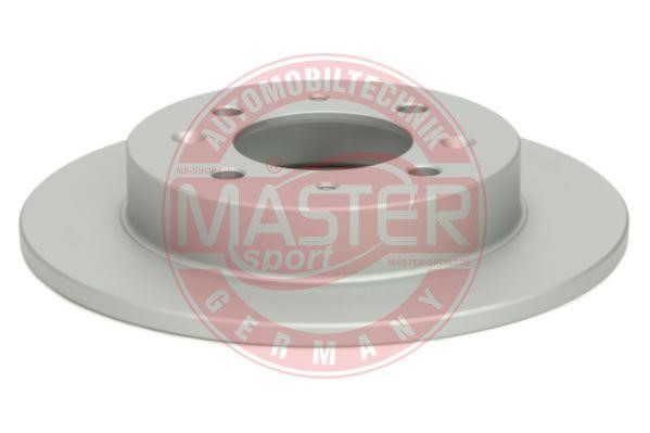 Master-sport 24011003341PCSMS Rear brake disc, non-ventilated 24011003341PCSMS: Buy near me in Poland at 2407.PL - Good price!
