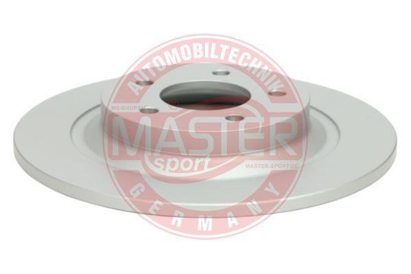Master-sport 24011101651PCSMS Rear brake disc, non-ventilated 24011101651PCSMS: Buy near me in Poland at 2407.PL - Good price!