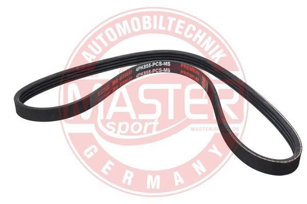 Master-sport 4PK855PCSMS V-ribbed belt 4PK855 4PK855PCSMS: Buy near me in Poland at 2407.PL - Good price!