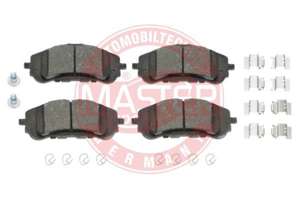 Тормозные колодки дисковые передние, комплект Master-sport 13046038702N-SET-MS