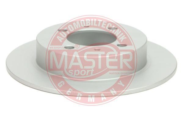 Master-sport 24010701081PCSMS Rear brake disc, non-ventilated 24010701081PCSMS: Buy near me in Poland at 2407.PL - Good price!