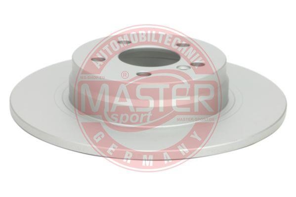 Master-sport 24011003281PCSMS Rear brake disc, non-ventilated 24011003281PCSMS: Buy near me in Poland at 2407.PL - Good price!