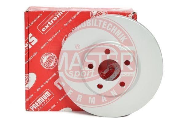 Тормозной диск передний вентилируемый Master-sport 24112527881-PCS-MS