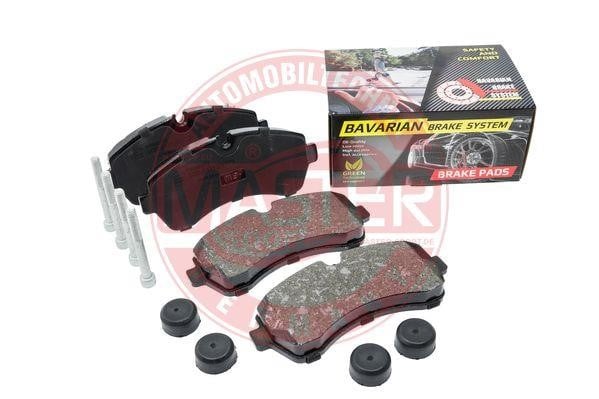 Master-sport K6048272 Front disc brake pads, set K6048272: Buy near me at 2407.PL in Poland at an Affordable price!