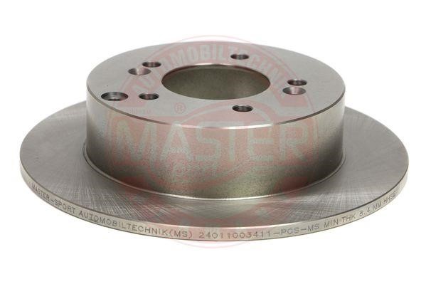 Master-sport 24011003411-PCS-MS Rear brake disc, non-ventilated 24011003411PCSMS: Buy near me in Poland at 2407.PL - Good price!