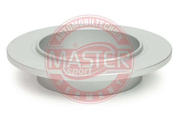 Тормозной диск задний невентилируемый Master-sport 24011201861-PCS-MS