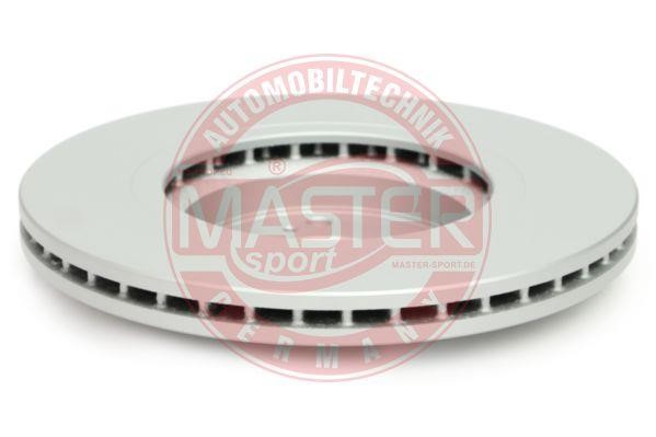 Wentylowana przednia tarcza hamulcowa Master-sport 24012502111-PCS-MS