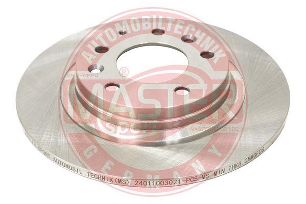 Master-sport 24011003021-PCS-MS Rear brake disc, non-ventilated 24011003021PCSMS: Buy near me in Poland at 2407.PL - Good price!
