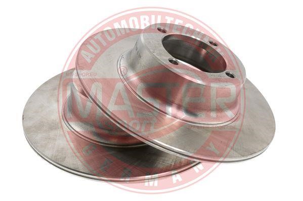 Master-sport 24011301822-SET-MS Unventilated front brake disc 24011301822SETMS: Buy near me in Poland at 2407.PL - Good price!