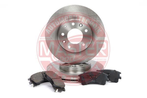 Master-sport 202501470 Front ventilated brake discs with pads, set 202501470: Buy near me in Poland at 2407.PL - Good price!