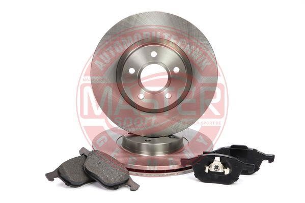 Master-sport 202501620 Front ventilated brake discs with pads, set 202501620: Buy near me in Poland at 2407.PL - Good price!