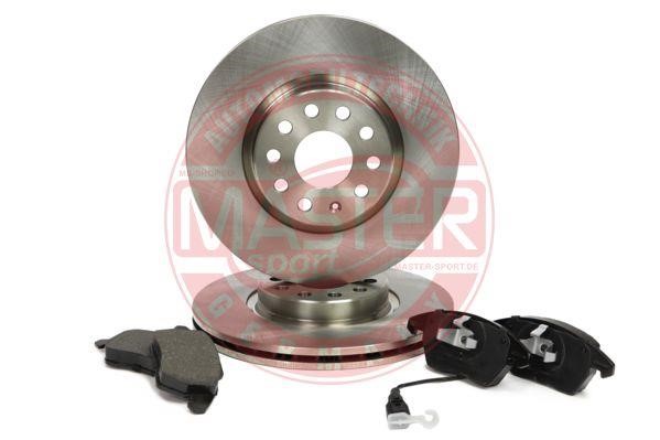 Master-sport 202501581 Front ventilated brake discs with pads, set 202501581: Buy near me in Poland at 2407.PL - Good price!