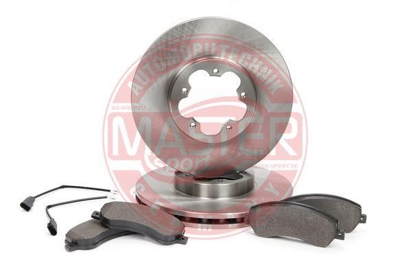 Master-sport 202801570 Front ventilated brake discs with pads, set 202801570: Buy near me in Poland at 2407.PL - Good price!