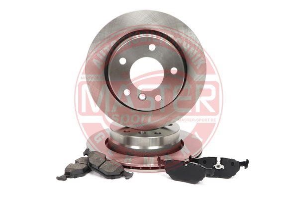 Master-sport 201901070 Rear ventilated brake discs with pads, set 201901070: Buy near me in Poland at 2407.PL - Good price!