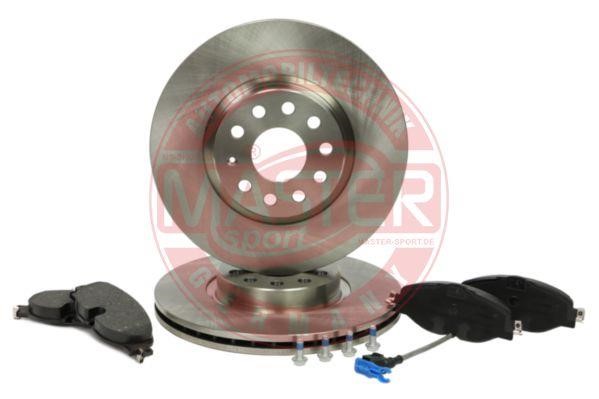 Master-sport 202501580 Front ventilated brake discs with pads, set 202501580: Buy near me in Poland at 2407.PL - Good price!