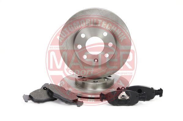 Master-sport 203001150 Front ventilated brake discs with pads, set 203001150: Buy near me in Poland at 2407.PL - Good price!
