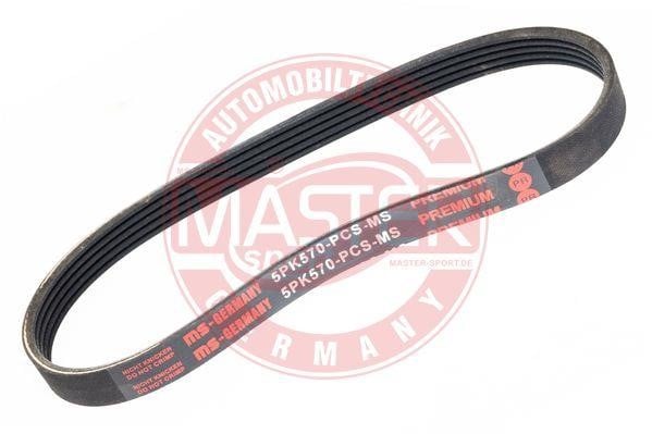 Master-sport 5PK570-PCS-MS V-Ribbed Belt 5PK570PCSMS: Buy near me in Poland at 2407.PL - Good price!