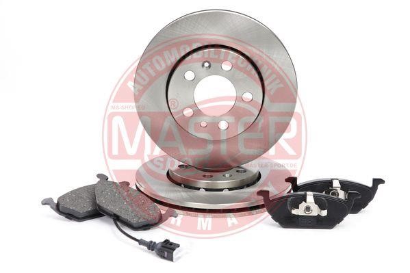 Master-sport 202201510 Front ventilated brake discs with pads, set 202201510: Buy near me in Poland at 2407.PL - Good price!