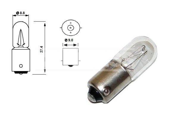 Carpriss 79780286 Halogen lamp 12V 79780286: Buy near me at 2407.PL in Poland at an Affordable price!