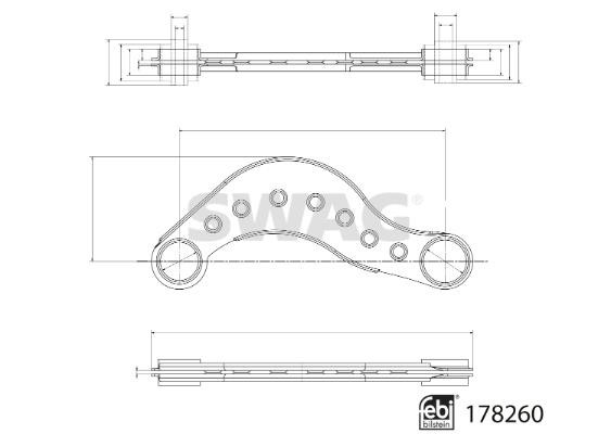 SWAG 33 10 4442 Track Control Arm 33104442: Buy near me in Poland at 2407.PL - Good price!
