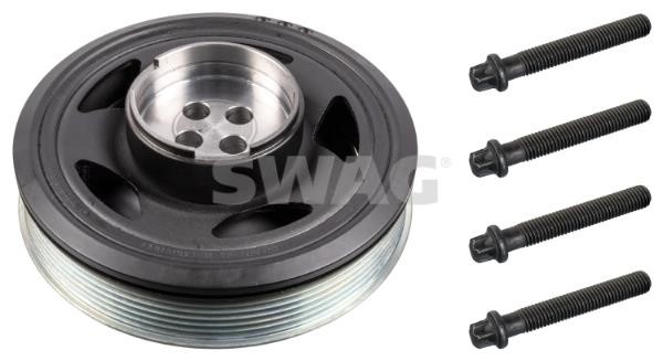 SWAG 33 10 2735 Belt Pulley, crankshaft 33102735: Buy near me at 2407.PL in Poland at an Affordable price!