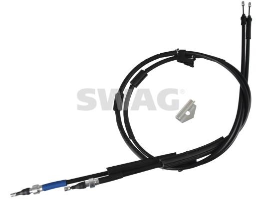 SWAG 33 10 4451 Cable Pull, parking brake 33104451: Buy near me in Poland at 2407.PL - Good price!