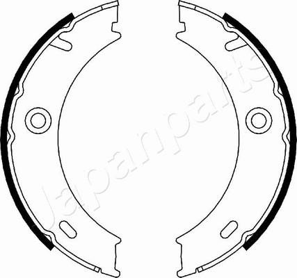 Japanparts GF-0503AF Szczęki hamulcowe hamulca postojowego GF0503AF: Dobra cena w Polsce na 2407.PL - Kup Teraz!